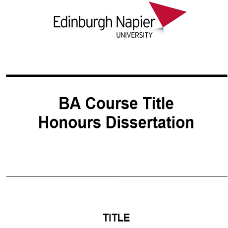 Lancaster university dissertation binding